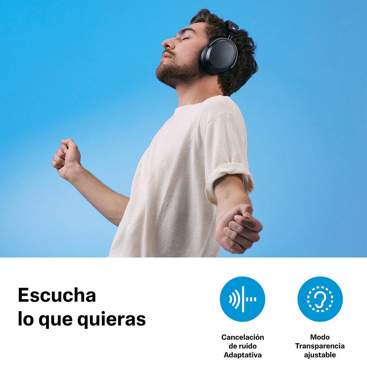 Sennheiser Momentum Wireless 4 Audífonos Bluetooth Negro Sennheiser Momentum Wireless 4 Audífonos Bluetooth Negro