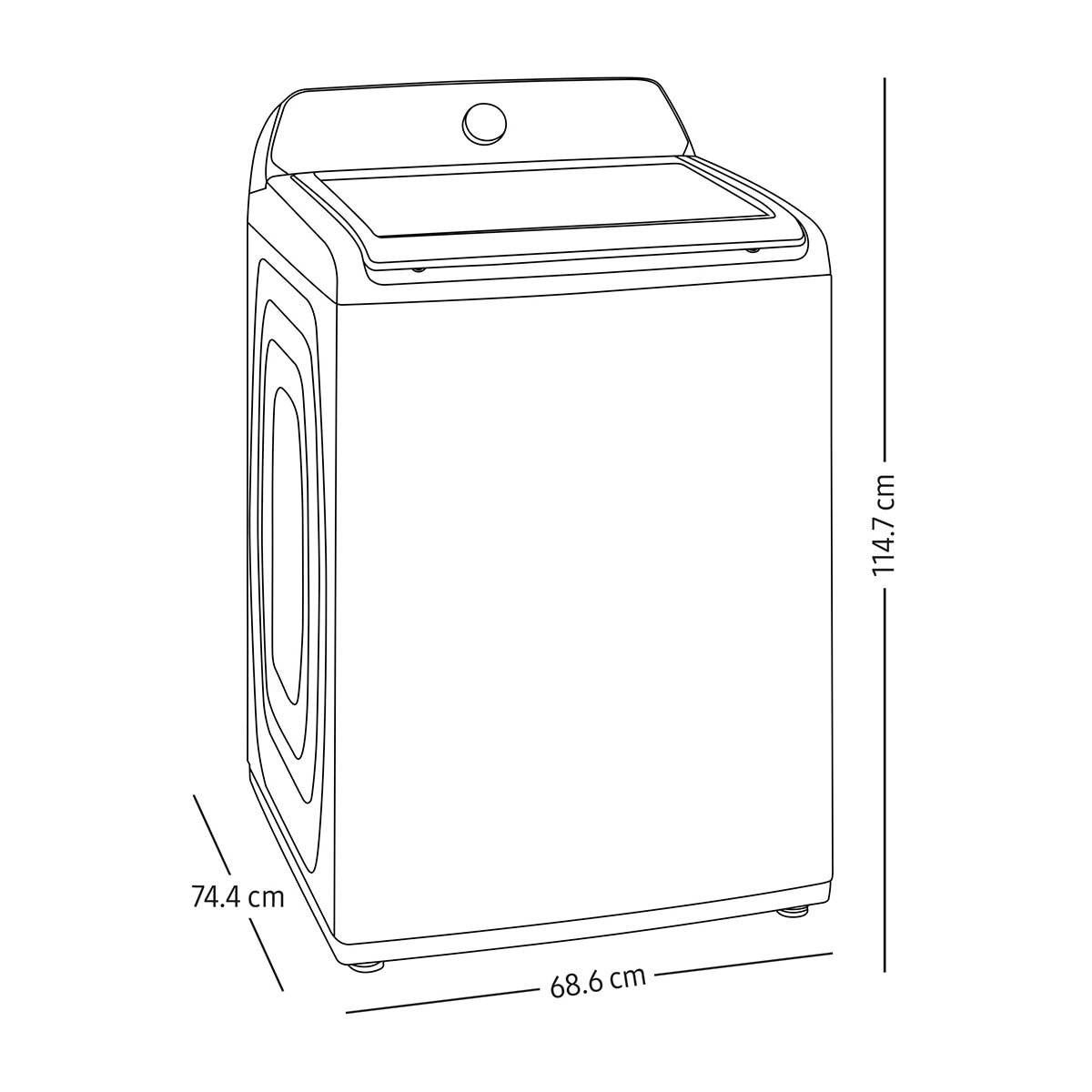 Samsung Lavadora 22kg