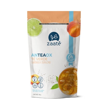 Zaaté Té Verde Sabor Limonada y Durazno 700 g