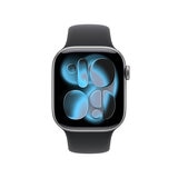 Apple Watch Series 11 (GPS + Celular) 42mm Aluminio Gris Espacial + Correa Deportiva Negra - Talla S/M Apple Watch Series 11 (GPS + Celular) 42mm Aluminio Gris Espacial + Correa Deportiva Negra - Talla S/M