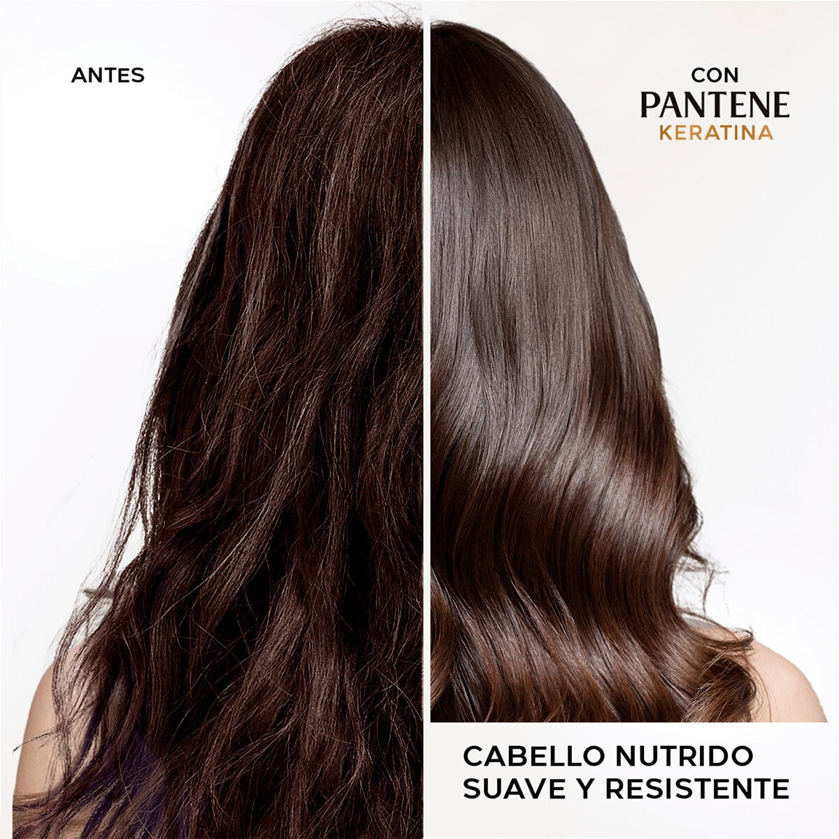 Pantene Keratina Crema para Peinar 2 pzas de 510 ml