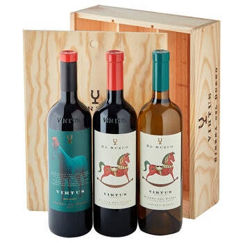 Vinos Tinto y Blanco Virtus Ribera del Duero 3/750 ml