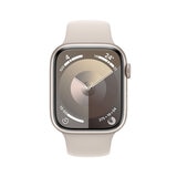 Apple Watch S9 (GPS+Cellular) Caja de aluminio Blanco estelar 45mm con correa deportiva Blanco estelar