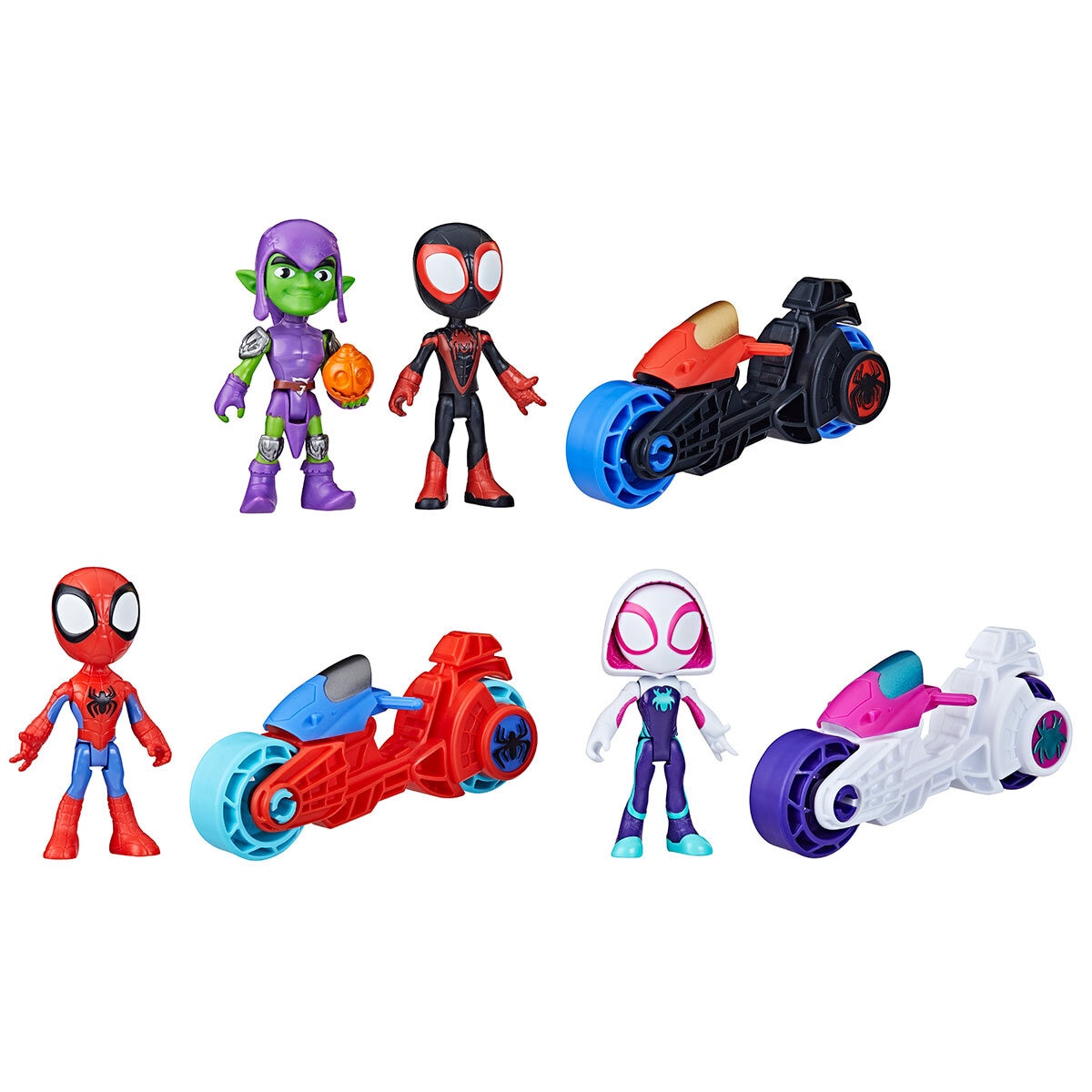 Hasbro Escuadrón Motorizado del Equipo Spidey