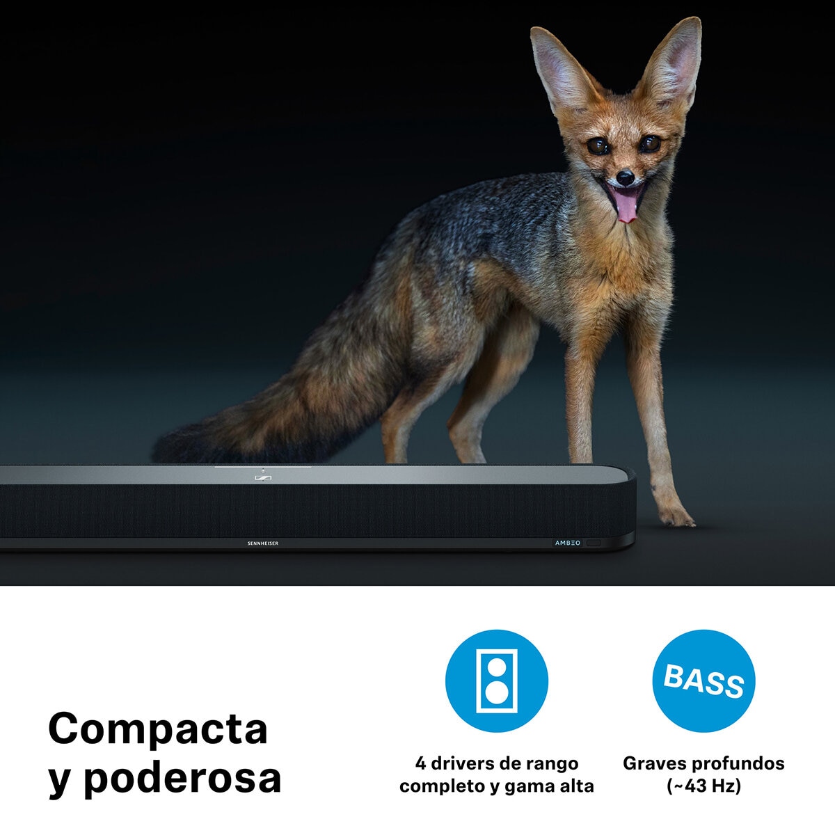 Sennheiser Ambeo Barra de Sonido Mini Sennheiser Ambeo Barra de Sonido Mini