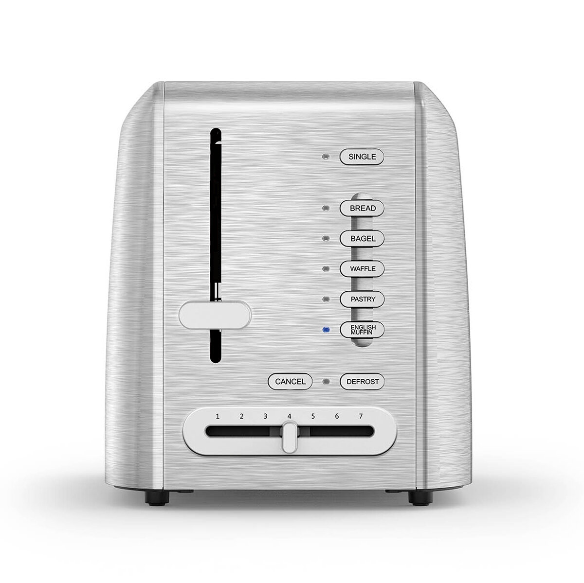 Cuisinart Tostador de Acero para 2 Rebanadas