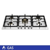 Bertazzoni Parrilla de Gas 90cm con 5 quemadores Bertazzoni Parrilla de Gas 90cm con 5 quemadores
