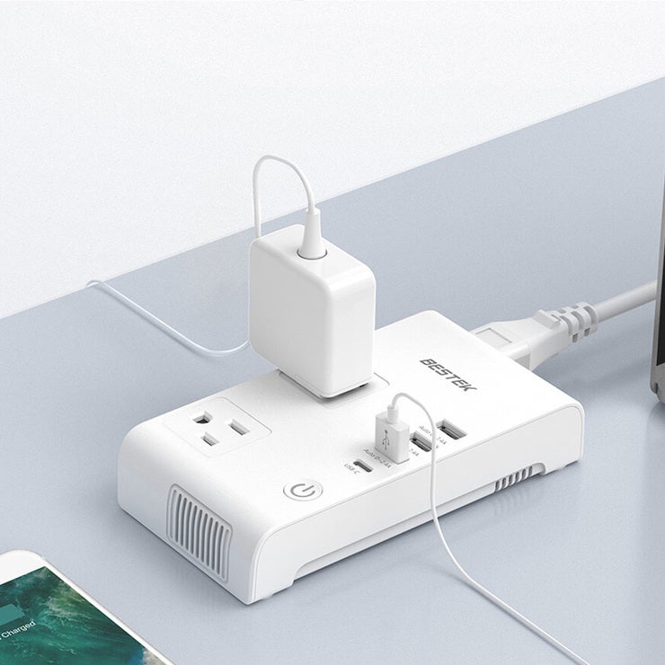 Bestek, Multicontacto Convertidor Universal con Adaptadores Independientes MRJ201KU Bestek, Multicontacto Convertidor Universal con Adaptadores Independientes MRJ201KU
