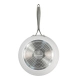 Westinghouse, Set de Sartenes 24 y 30 cm, Cerámica Blanca, Acero Inoxidable Westinghouse, Set de Sartenes 24 y 30 cm, Cerámica Blanca, Acero Inoxidable