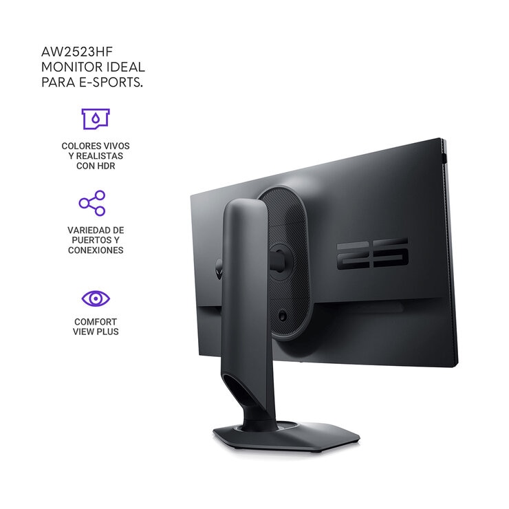 DELL Monitor Gaming Alienware 24.55" Full HD AW2523HF DELL Monitor Gaming Alienware 24.55" Full HD AW2523HF