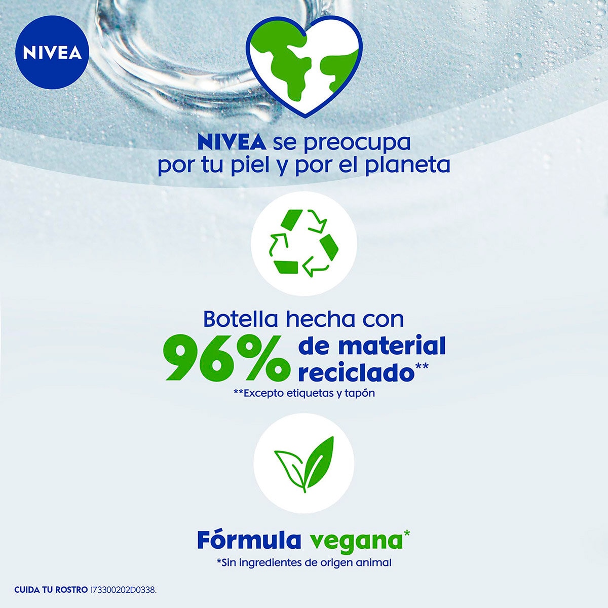 Nivea Desmaquillante Bifásico 4 pzas de 125 ml c/u Nivea Desmaquillante Bifásico 4 pzas de 125 ml c/u