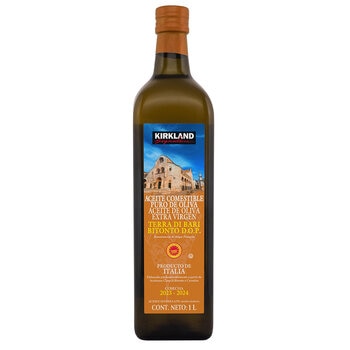 Kirkland Signature Aceite de Oliva Extravirgen Terra Di Bari D.O.P 1 l