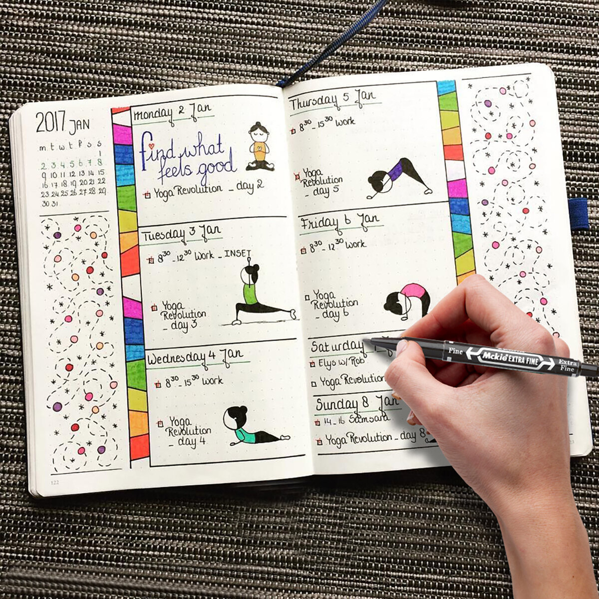 Marcador Permanente de Doble Punta Surtido 8 Pzas Marcador Permanente de Doble Punta Surtido 8 Pzas