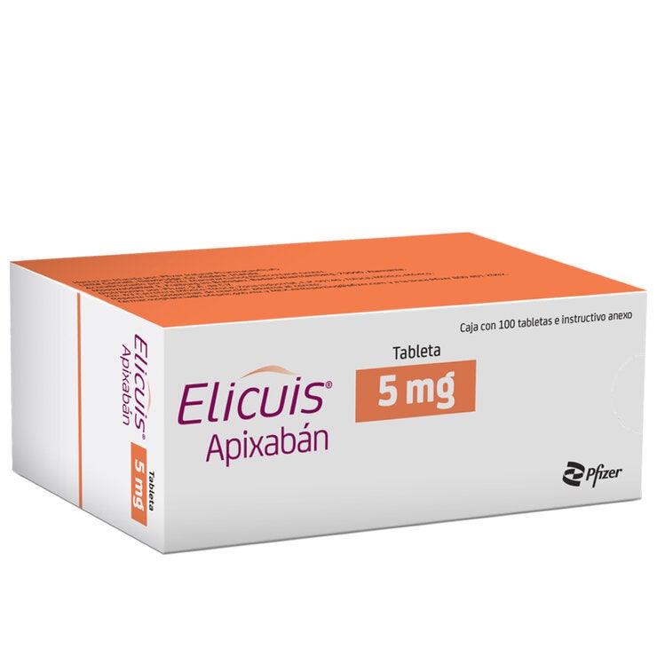 Elicuis 5mg 100 Tabletas Elicuis 5mg 100 Tabletas