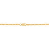 Collar, Oro Amarillo de 14kt, 50.8cm