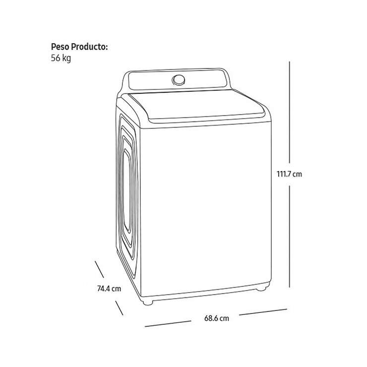 Samsung Lavadora 22Kg Samsung Lavadora 22Kg