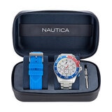 Nautica, Box Set de Reloj para Caballero, Colección One Chrono NAPNOF301