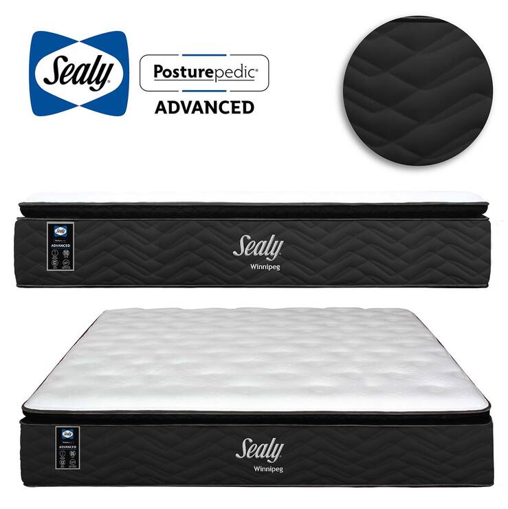 Sealy, Winnipeg, Colchón y Box King Size Sealy, Winnipeg, Colchón y Box King Size