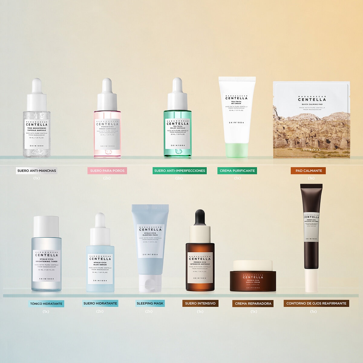 Skin 1004 Set de Minis Skin 1004 Set de Minis