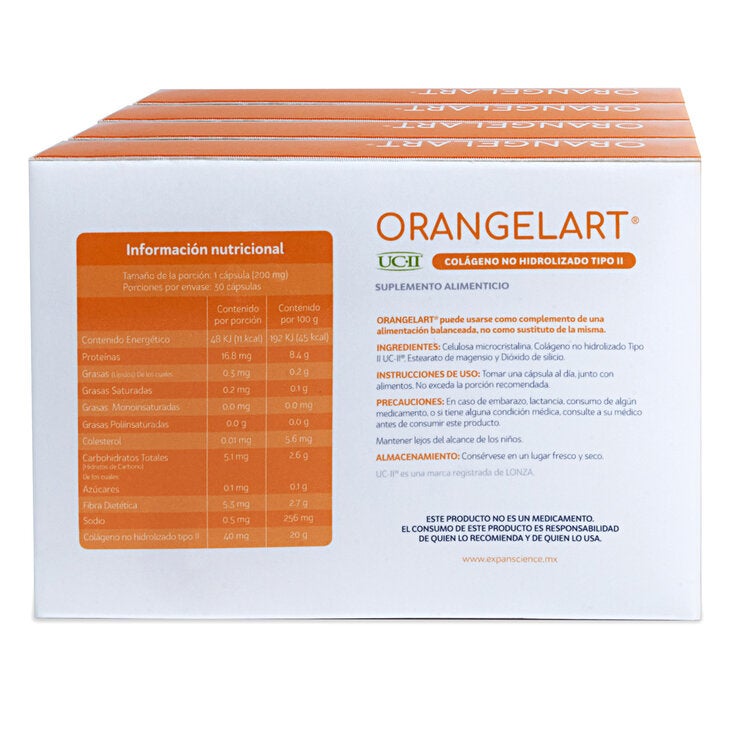 Orangelart Colágeno 200 mg 4 Pack Orangelart Colágeno 200 mg 4 Pack