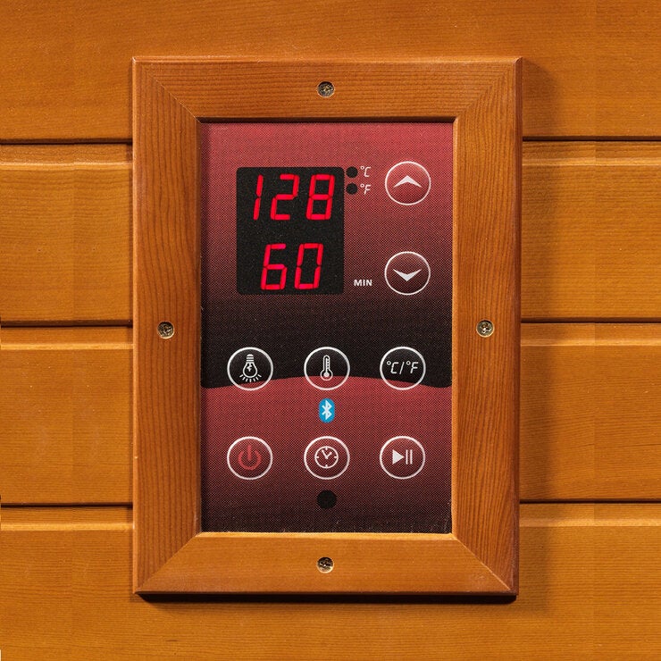 Sauna Infrarrojo Dynamic Bellagio Low EMF, 3 Personas Sauna Infrarrojo Dynamic Bellagio Low EMF, 3 Personas