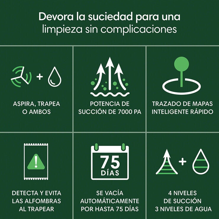 iRobot Roomba Combo Auto Empty 105 Trapea y Aspira Con Conexión WiFi iRobot Roomba Combo Auto Empty 105 Trapea y Aspira Con Conexión WiFi