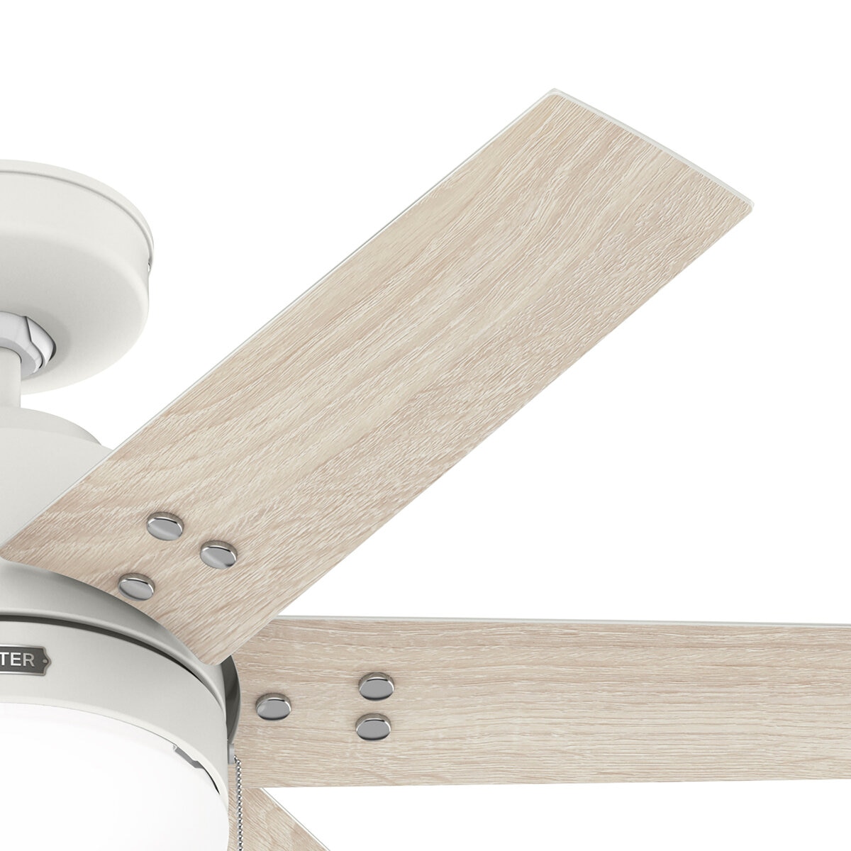 Hunter, Ventilador Spokane Matte Fresh White 40" Hunter, Ventilador Spokane Matte Fresh White 40"