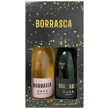 Vino Espumoso Borrasca Brut y Rosé 2/750 ml