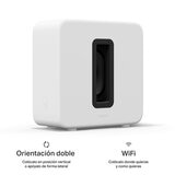 Sonos Sub (Gen 4) Wireless Subwoofer Blanco Sonos Sub (Gen 4) Wireless Subwoofer Blanco
