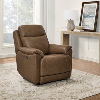 Gilman Creek Furniture, Sillón Reclinable Eléctrico de Piel Gilman Creek Furniture, Sillón Reclinable Eléctrico de Piel