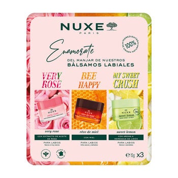 Nuxe Bálsamos Labiales 3 pzas Nuxe Bálsamos Labiales 3 pzas
