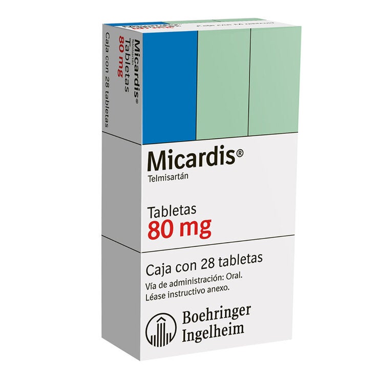 Micardis 80mg 28 Tabletas Micardis 80mg 28 Tabletas