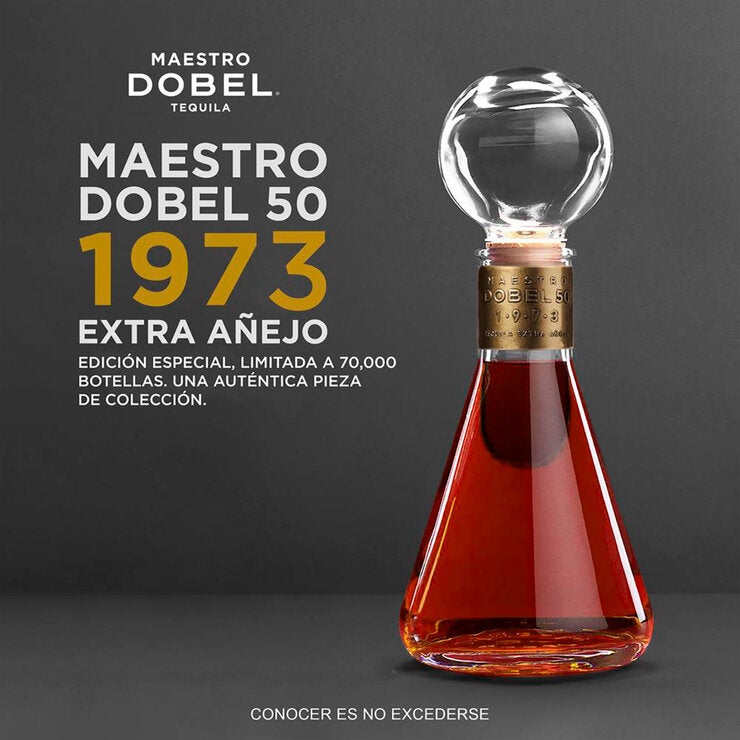 Maestro Dobel Extra Añejo 1973 Tequila 750 ml Maestro Dobel Extra Añejo 1973 Tequila 750 ml