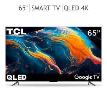 Pantalla Smart TV Samsung QLED de 65 pulgadas 4 K QN65Q65CAFXZX con Tizen