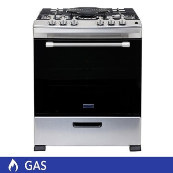 maytag estufa de piso de 76cm de 5 quemadores de gas