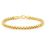 Pulsera para Dama, Oro Amarillo de 14K de 19.05cm