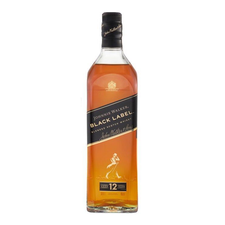 Whisky Johnnie Walker Black Label Blended Scotch 1L Whisky Johnnie Walker Black Label Blended Scotch 1L