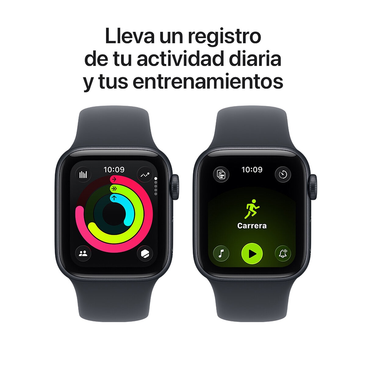 Apple Watch SE 3 (GPS) 40mm Aluminio Medianoche + Correa Deportiva Medianoche - Talla S/M Apple Watch SE 3 (GPS) 40mm Aluminio Medianoche + Correa Deportiva Medianoche - Talla S/M