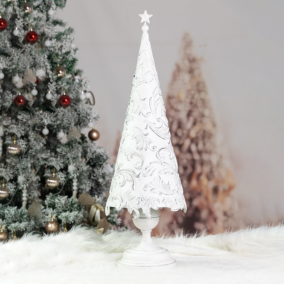 Árbol de Navidad Decorativo Metálico, Varios Modelos 