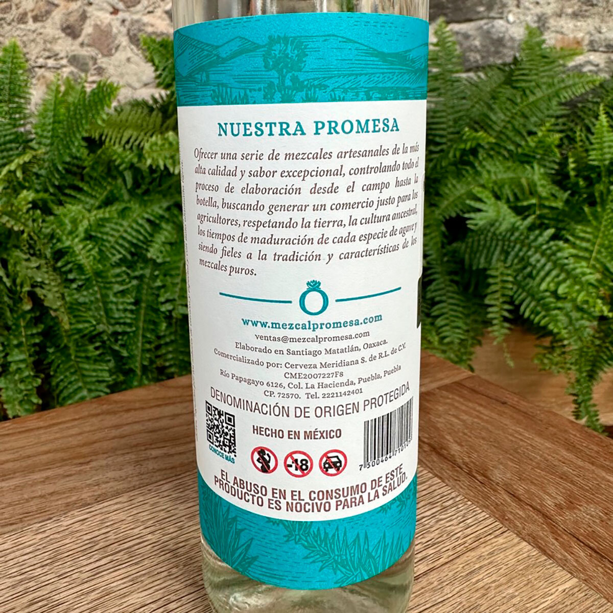 Mezcal Promesa Espadín 750 ml