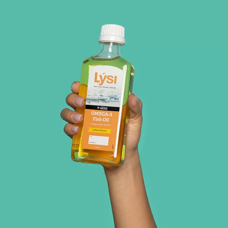 LYSI Aceite de Pescado Omega 3 Sabor Limón LYSI Aceite de Pescado Omega 3 Sabor Limón