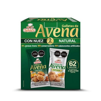 Taifelds Galletas de Avena Natural y Nuez 1kg Taifelds Galletas de Avena Natural y Nuez 1kg
