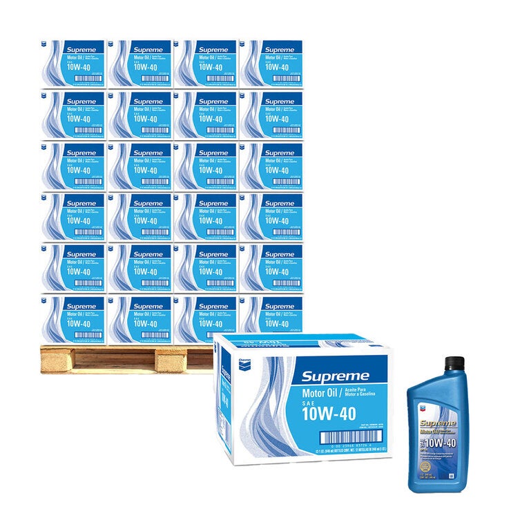 Chevron Aceite 10W40 84 cajas Chevron Aceite 10W40 84 cajas