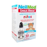 NeilMed Sinus Rinse Pediátrico Enjuague Nasal Salino Kit 30 Sobres