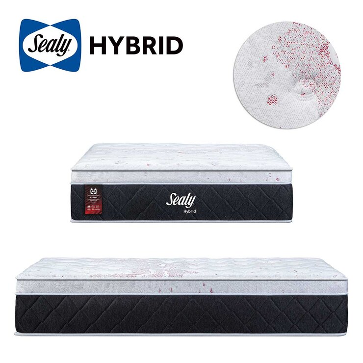 Sealy, Hybrid, Colchón King Size Sealy, Hybrid, Colchón King Size