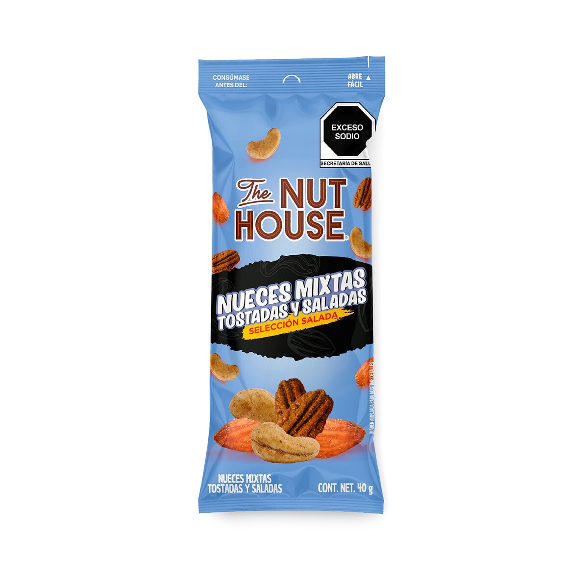The Nut House Caja de Botanas Surtidas 20 pzas de 40 g