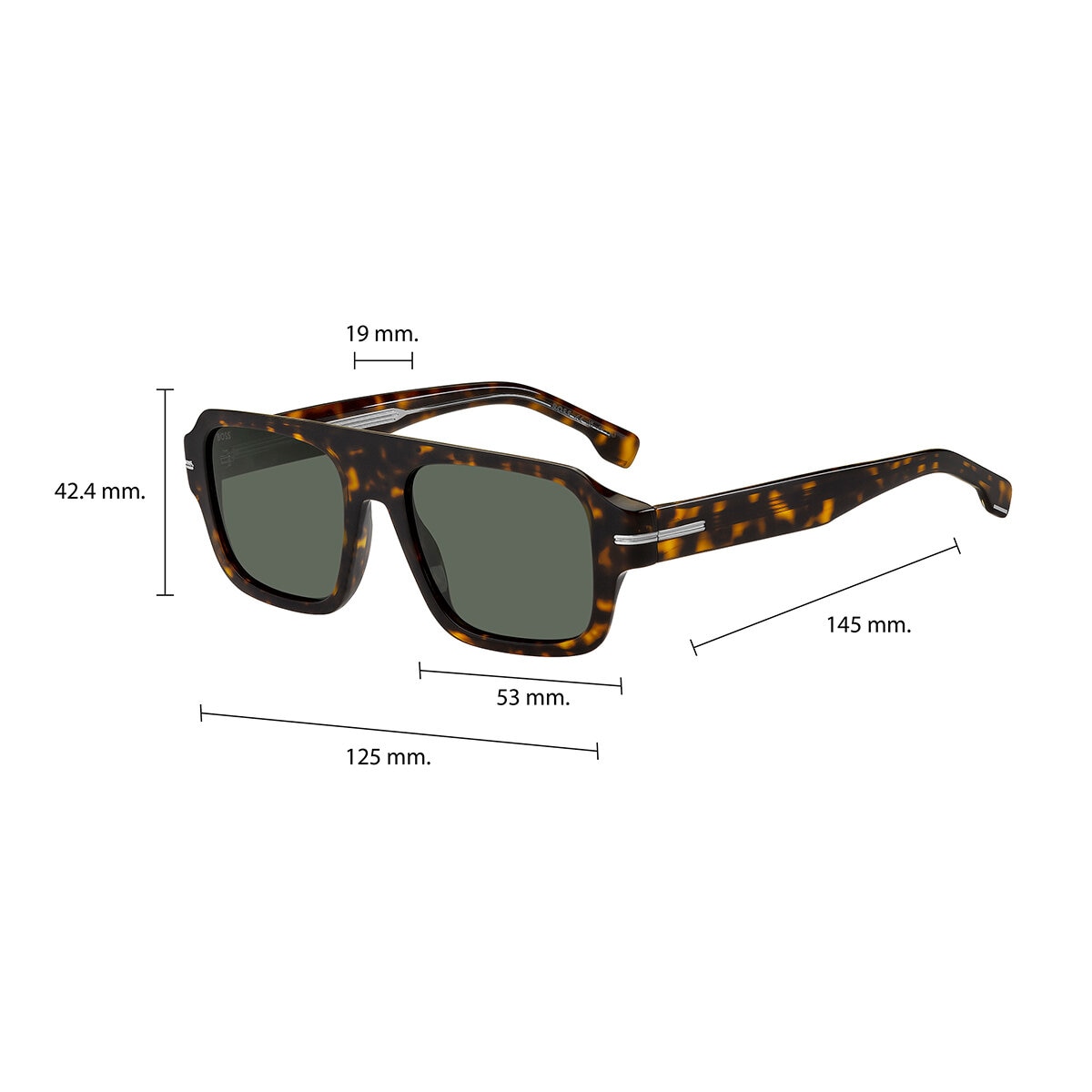 Hugo Boss 1595 Lentes de Sol Hugo Boss 1595 Lentes de Sol