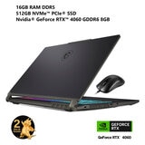 MSI Cyborg Gaming 15 Laptop 15.6'' FHD Intel Core Ultra 7 16GB 512GB SSD + Mouse MSI Cyborg Gaming 15 Laptop 15.6'' FHD Intel Core Ultra 7 16GB 512GB SSD + Mouse