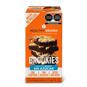 Healthy Brand Brookies 10pzas de 45g