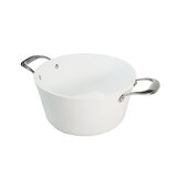 Westinghouse, Cacerola 28 cm de Cerámica Blanca, Acero Inoxidable Westinghouse, Cacerola 28 cm de Cerámica Blanca, Acero Inoxidable